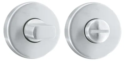 Produktbild von Baumanti 8148 Schlüsselrosetten-Paar WC Edelstahl matt