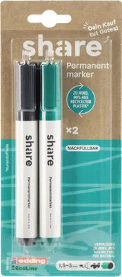 Produktbild von share Permanentmarker Y-09-09-04 sortiert 2St.