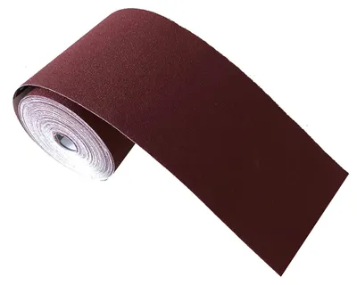 Schleifpapierrolle 115 mm x 10 m, Körnung 80, Korund