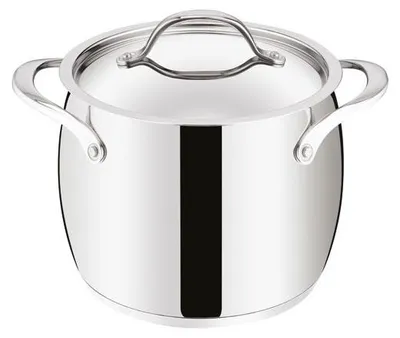 Produktbild von 24 cm großer kochtopf aus edelstahl mit deckel Lagostina 011108020524