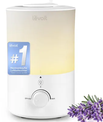 Produktbild von Levoit Dual 150, Weiß, 25 W, AC, 220-240 V, 50/60 Hz, 183 mm