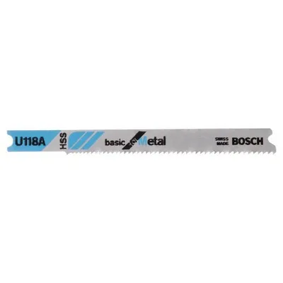 Image de Lame de scie sauteuse U 118 A Basic for Metal, pack de 3