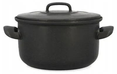 Produktbild von Emaille-Topf mit Deckel 24 cm 5,5 l