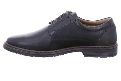 Produktbild von Josef Seibel Herren Echtleder Halbschuh Schnürer 'Alastair 01' schwarz, Herren:50 EU