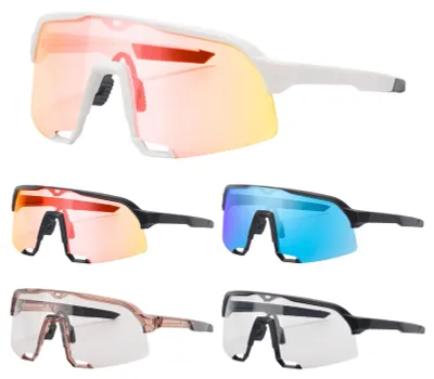 Produktbild von Solidchoice – Polarisierte Fahrradbrille – Leichte Sportbrille mit UV-Schutz