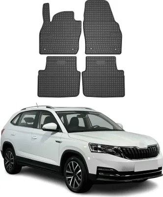 Produktbild von 2019-2025 Skoda Kamiq Fußmatten Gummi Schwarz 4 tlg