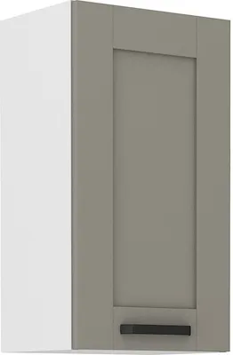 Produktbild von Küchenhängeschrank LAILI – Breite 40 cm, hellgrau / weiß