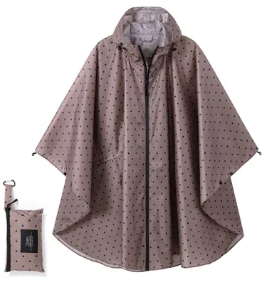 Productafbeelding van Solidchoice - Waterdichte Poncho voor Heren en Dames, Lichtgewicht en Opvouwbaar