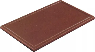 Immagine prodotto di Tagliere con scanalatura, senza piedini, altezza: 20 mm, lunghezza: 500 mm, marrone