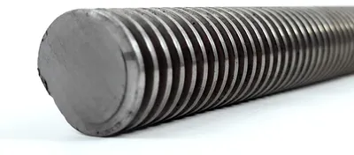 Productafbeelding van Trapezschroef 28x5, rechtsdraads, roestvast staal A2, lengte 0,5 meter