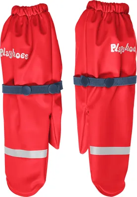 Productafbeelding van Playshoes modderschoenen met fleecevoering, uni, rood, maat 3 (ongeveer 4-6 jaar)