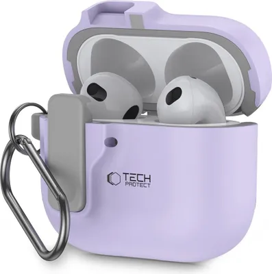 Produktbild von Tech-Protect Slim Case für AirPods 4 - Lila