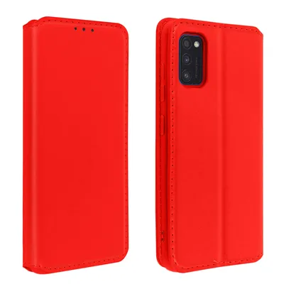 Produktbild von Avizar, Kunstleder Cover Classic Edition Samsung Galaxy A41, Rot