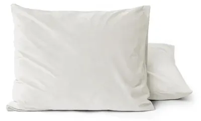Imagen del producto de Funda de cojín 2 en 1 Sleeptime, color crema, 60 x 70 cm