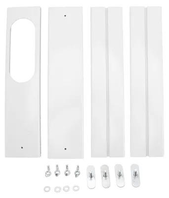 Fensterabdichtungsset für Klimaanlage, 4 Stück, 16,9–55 Zoll