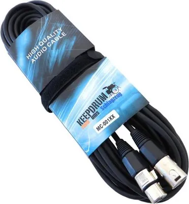 Produktbild von keepdrum MC-001XX-10m Mikrofonkabel XLR