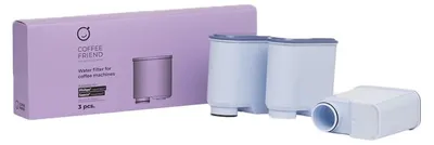 Image de Lot de 3 filtres à eau Coffee Friend pour machines à café Philips et Saeco avec système AquaClean (CA6903/10)