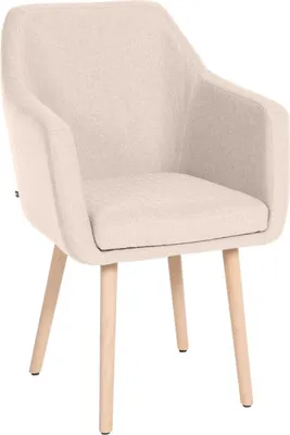 Produktbild von Besucherstuhl Utrecht Stoff natura beige