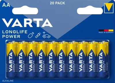 Produktbild von Varta High Energy AA 20-pack Einwegbatterie Alkali (04906 121 420)