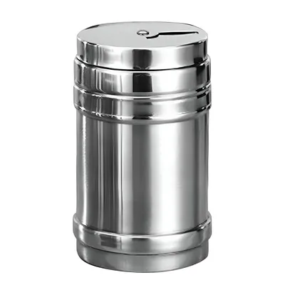 Produktbild von Gewürzdosen Edelstahl Camping Metall Gewürzstreuer Gewürzgläser Set Rotierender Gewürztank für Gewürzgläser,（silbrig）