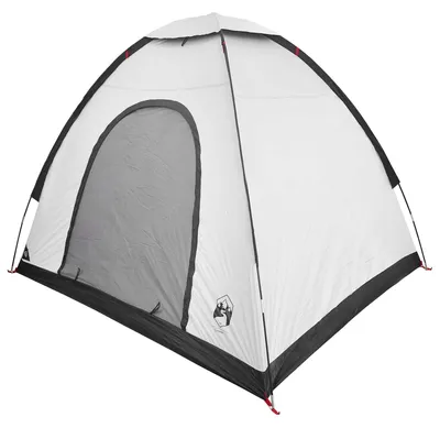 Image de Tente de camping vidaXL avec auvent, en polyester 185T avec revêtement PU