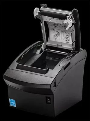 Image de Bixolon SRP-350plusV, Thermique direct, Imprimante POS, 180 x 180 DPI, 400 mm/s, Texte, Dessus et devant