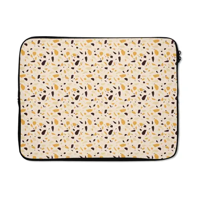 Produktbild von MuchoWow® Laptop Hülle 15 Zoll Muster - Terazzo - Textur Laptoptasche - Laptoptasche - Sleeve - Rundum-Schutz
