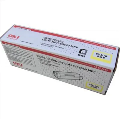 Obrázek produktu pro OKI 42127454, 5000 str., Žlutá, 1 kusů