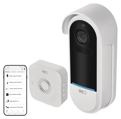 Produktbild von Emos H4032, 17,8 cm (7"), 1920 x 1080 Pixel, 10 m, Weiß, IP65, Tasten