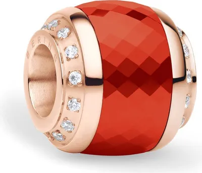 Produktbild von Bering Charm Edelstahl rosévergoldet ILoveYou-1