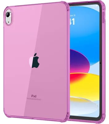 Imagen del producto de Funda protectora transparente para iPad, de TPU suave