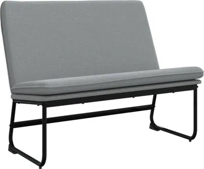 Obrázok produktu pre vidaXL Lavica Light Grey 100x75x76 cm Látka
