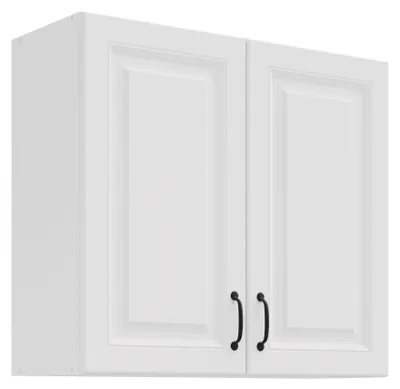 Produktbild von Hängeschrank 80 cm Stilo Weiß Küchenzeile Küchenblock Küche Landhaus Einbauküche