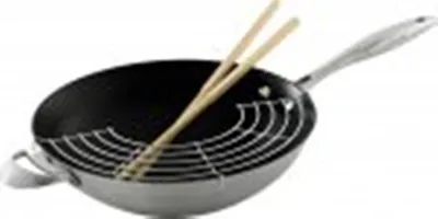 Produktbild von Scanpan CTX 65303200 Wokpfanne, 32 cm max. Durchmesser, Aluminium, Induktionsherd-geeignet, Antihaftbeschichtung