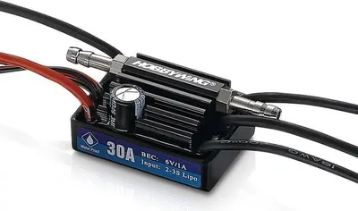 Obrázok produktu pre Hobbywing SeaKing-30A-V3, ESC, Čierna