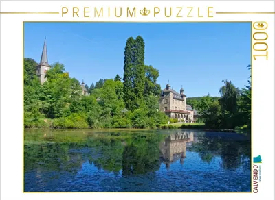 Produktbild von CALVENDO Puzzle Schloss Gimborn, Marienheide | 1000 Teile Lege-Größe 64x48cm Foto-Puzzle für glückliche Stunden