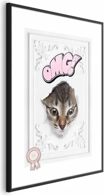 Produktbild von Posterpapier Poster - OMG! 21x30 cm Tiere g-C-0108-ao-a