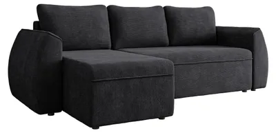 Produktbild von MIRJAN24 Ecksofa Darlan, Wohnzimmer Eckcouch mit Bettkasten und Schlaffunktion, L-Form (Farbe: Margo 227.09), KI-generiertes Bild