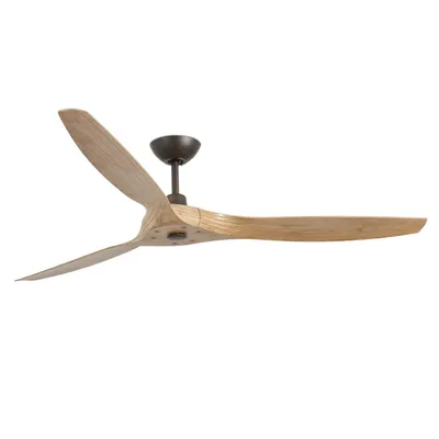 Immagine prodotto di Ventilatore da soffitto a risparmio energetico con telecomando Morea Legno 152 cm