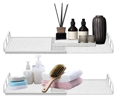 Image de Étagère de placard extensible et réglable
