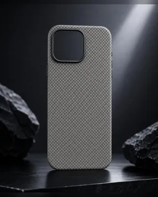 Produktbild von iPhone 15 Pro Max Hülle MagSafe – Handyhülle Schutzhülle Case Carbon Optik – LUNØIR ©