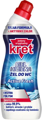 Produktbild von Desinfizierendes Toilettengel 750ml – Bakterienkiller, Kalk- & Geruchsentferner, WC-Reiniger