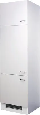 Produktbild von Flex Well Kühlumbauschrank für 88er Einbaukühlschrank Wito BxTxH 60 x 57 x 200 cm weiß matt zerlegt Anschlag reversibel
