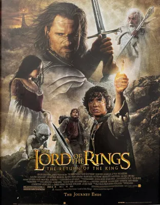 Produktbild von Der Herr der Ringe – Die Rückkehr des Königs – Filmplakat – 40x50 cm