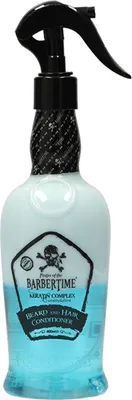 Obrázek produktu pro BARBERTIME 2Phase Leave in kondicionér na vlasy a vousy 400ml Keratinový komplex