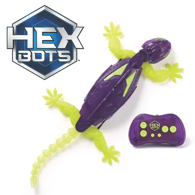 Produktbild von Hex Bots - Wandflitzer-Gecko Glow in the Dark
