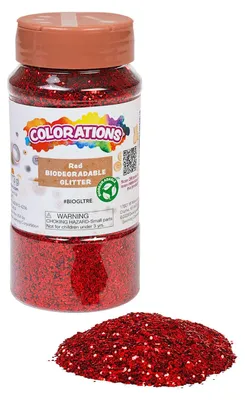 Image de Colorations - Paillettes biodégradables - Rouge, 113 grammes