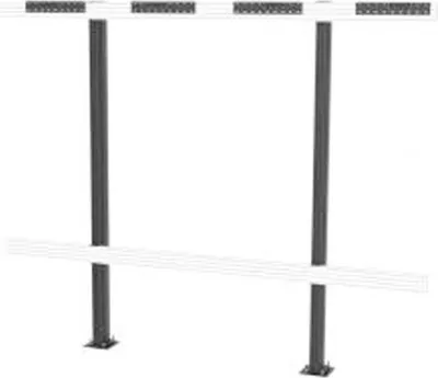 Produktbild von Peerless SEAMLESS Kitted+, 2,79 m (110"), Schwarz