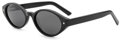 Image de VeyRey Lunettes de soleil polarisées pour femmes Aest monture noire verres noirs Universelles