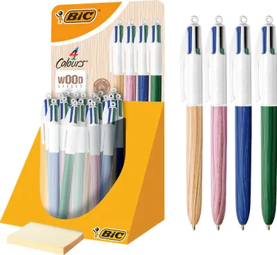 Produktbild von BIC Wood, Mehrfarbig, 30 Stück(e), Medium